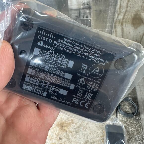 Cisco 8831 Wired Microphone Kit CP-MIC-WIRED-S 74-11134-01 (New Open) - Picture 2 of 7